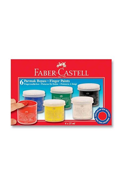Faber Castell Parmak Boyası 6 Renk