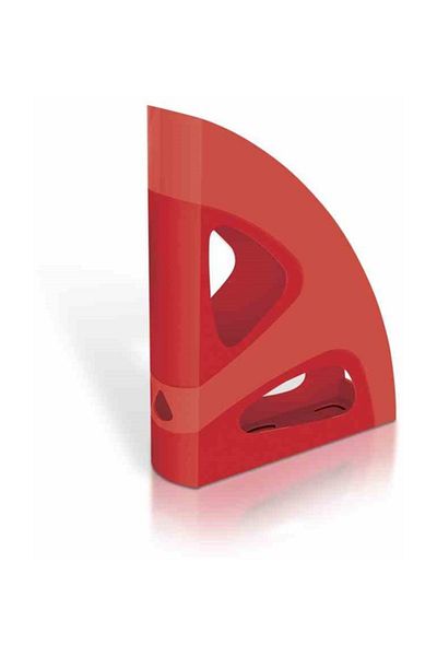 Mas مجلة ناعمة ضيقة حمراء 884