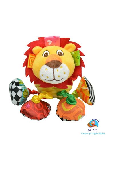 Sozzy Toys Rattle Animals Lion Szy154