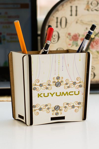 Hediyelen Jewelry Store Pen Holder