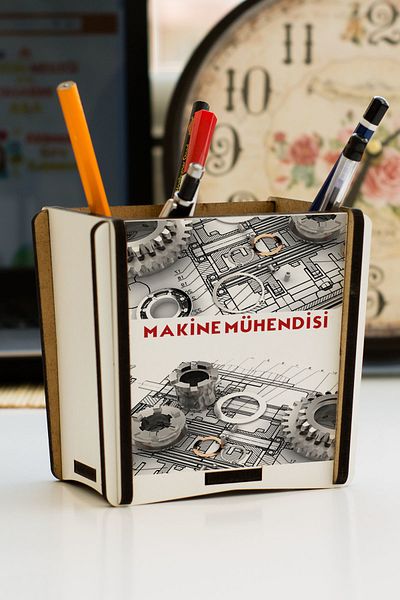 Hediyelen Mechanical Engineer Pen Holder