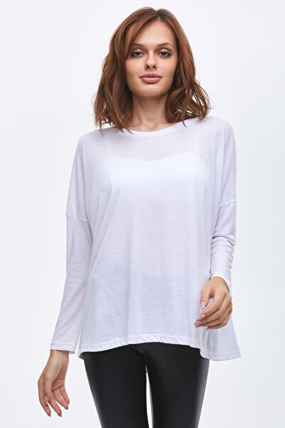 Ltb Λευκό φούτερ