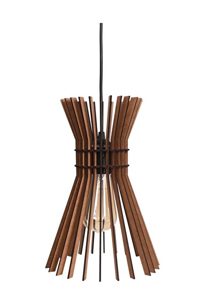 Vedemo Tekli Catalina Dekoratif Ahşap Avize