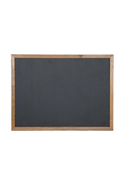 Vivekka 100x140 Duvara Monte Ahşap Çerçeve Laminat Kara Yazı Tahtası