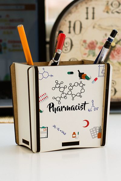 Hediyelen Pharmacist Pen Holder