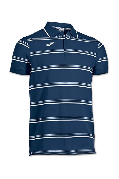 Joma Men's Polo Neck T-Shirt - 100202,302 Naval - 100202,302