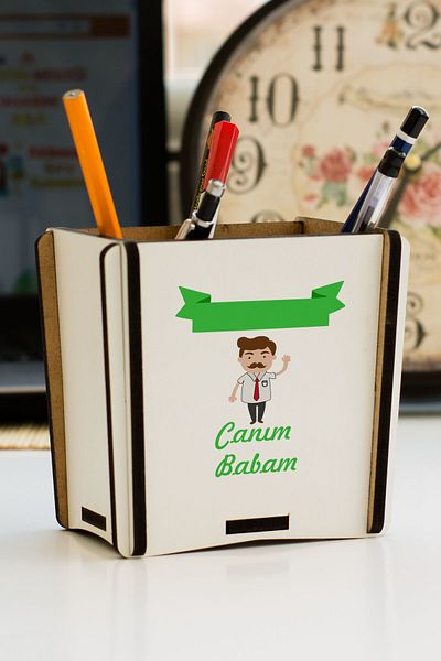Hediyelen My Dear Dad Pencil Holder