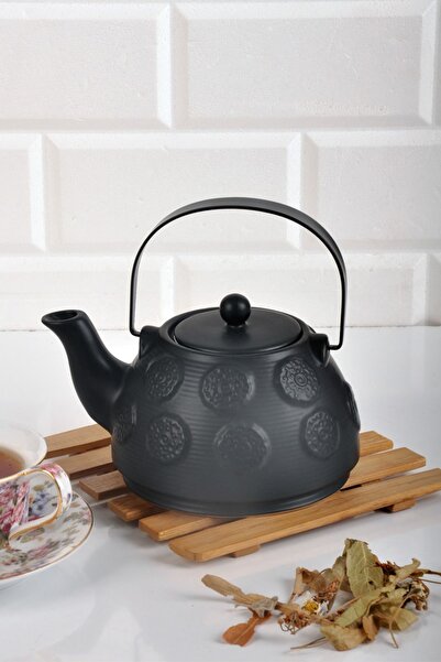 Bayev 700 ml Süzgeçli Bitki Çayı Demliği-800197