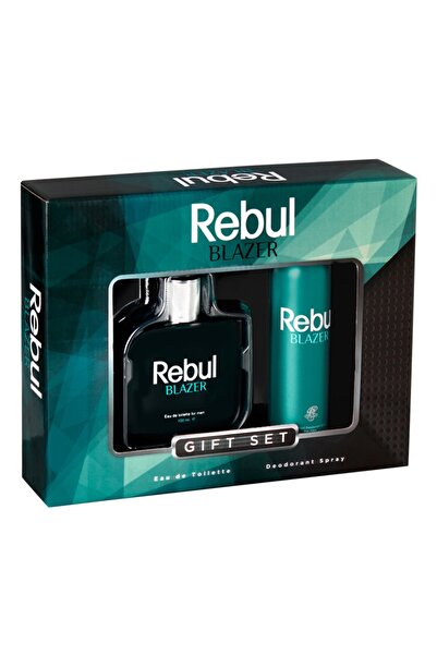 Rebul Blazer Edt 100 ml +  Deodorant 150 ml Erkek Parfüm Seti 8691226605548