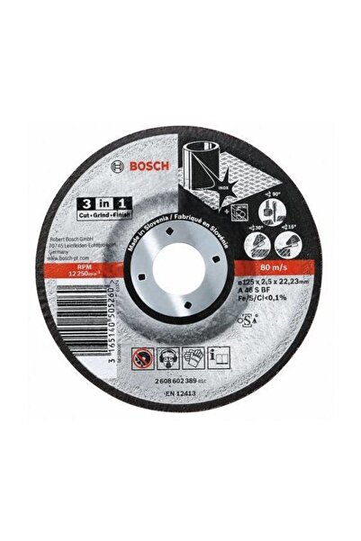 Bosch 125*2,5 Mm 3In1 Disk