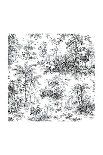 Adawall Sanat Yapı Tropicano 9909-1 Tropikal Ağaç Görünümlü Duvar Kağıdı