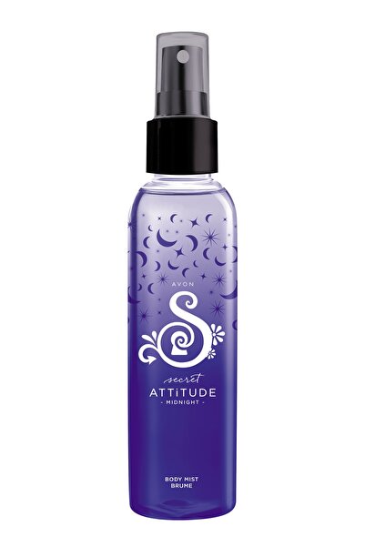 AVON Secret Attitude Midnight Vücut Spreyi 100 ml 5050136362584