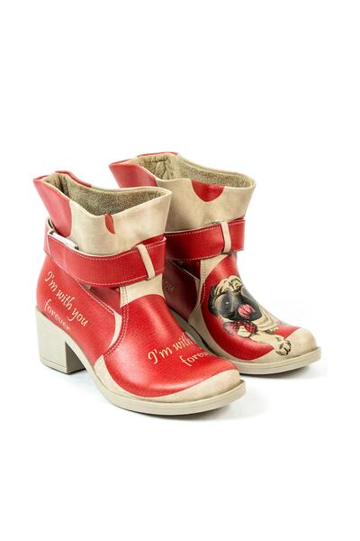 Streetfly MDBZ-012 Model Colorful Women's Boots