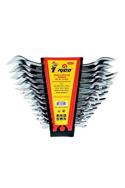 Rico 12 Adet Ekstra Düz Kısa Anahtar Seti