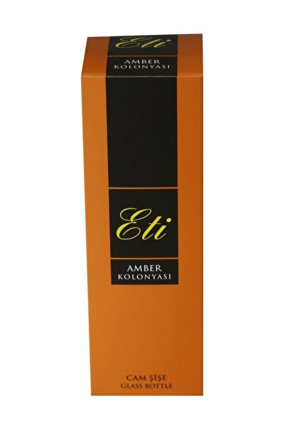 Eti Cam Şişe Kolonya Amber 325 ml