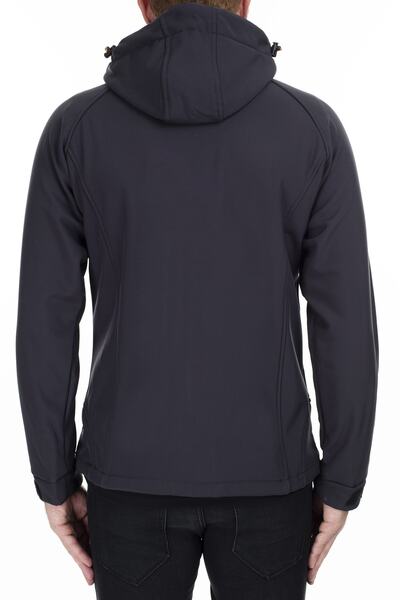 Norway Geographical Ανδρικό παλτό σε σκούρο γκρι TABOO