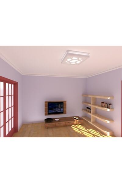 MOTİFPİYER Led Uyumlu Selçuklu Tavan Göbek 60x60x13 Cm
