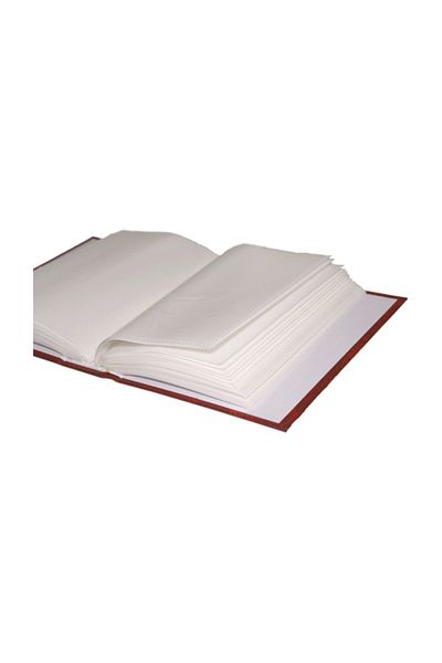 Acr 10x15cm 100 Pieces Leather Cloth Photo Album / -9106 - Claret Red