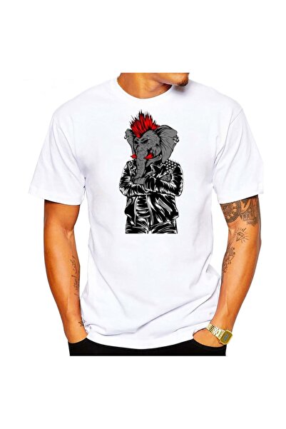 SCUBAPROMO Punk slon muška majica
