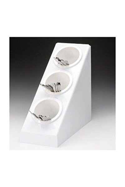 Zicco 3-Piece Polycarbonate Cutlery Spoon with Stand 20 X 41 X 41 cm