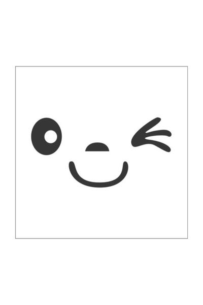 Sticker Sepetim Göz Kırpan Ayna Stickerı