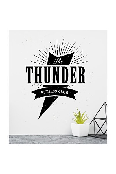 Sticker Sepetim The Thunder Fitness Clup Декоративні наклейки на стіни