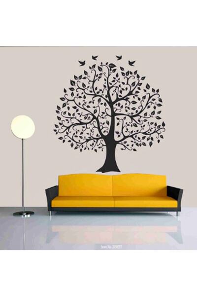 Sticker Sepetim Ağaç Duvar Sticker