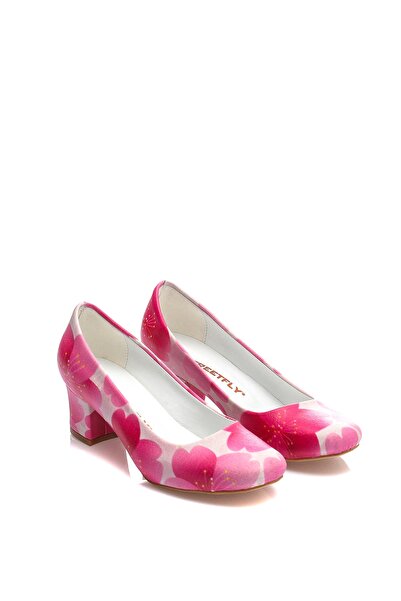 Streetfly Pantofi clasici cu toc pentru femei colorați MDM1565