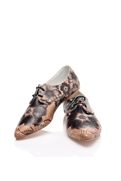 Streetfly حذاء أكسفورد نسائي ملون MDOXH01-203