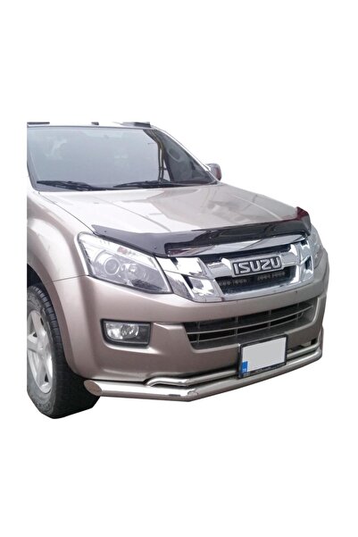 Space Isuzu Dmax Ön Krom Koruma Bıyık Paslanmaz Çelik