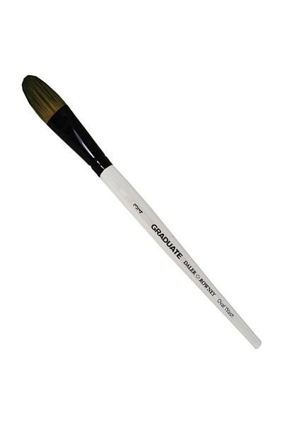 Daler Rowney Graduate Oval Short Handle Pony Brush No:3/4
