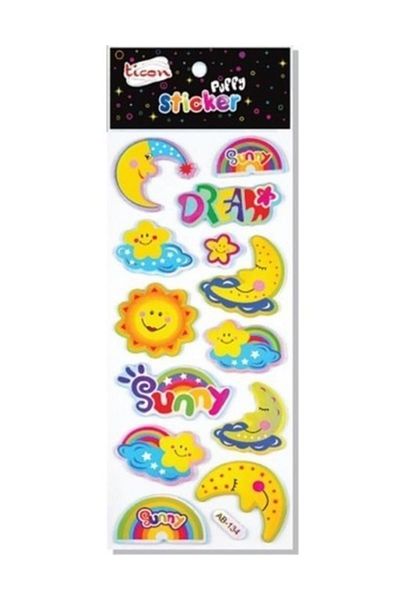 Ticon ملصق منتفخ164340 (منقوش) TPS-44