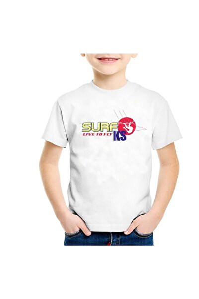SCUBAPROMO Dječja majica "Surf Live To Fly"