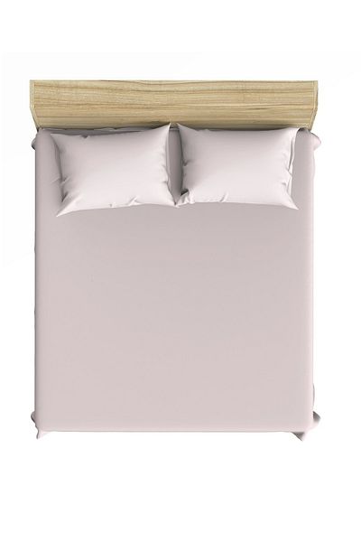 makiteks Set de lenjerie de pat 100% bumbac roz 90x190 50x70