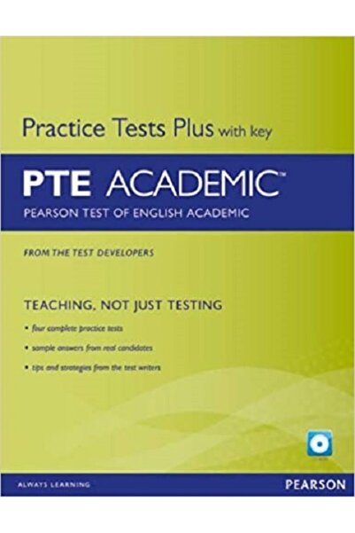 Pearson Pte Academıc Practice Tests Plus With Key Cd-rom