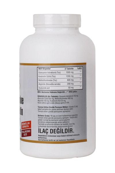 NCS 3 Boxes of 900 Tablets of Glucosamine Chondrotin Boswellia