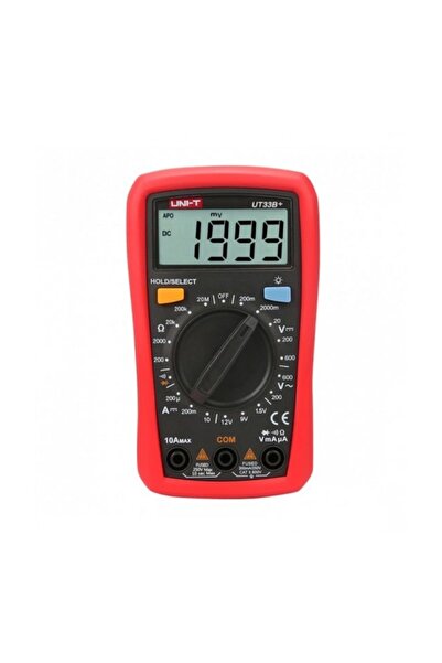Unit Unı-t Ut33b+ 600v Ut33+ Serisi Dijital Multimetre Ölçü Aleti Ut-33b+ Ut 33b+