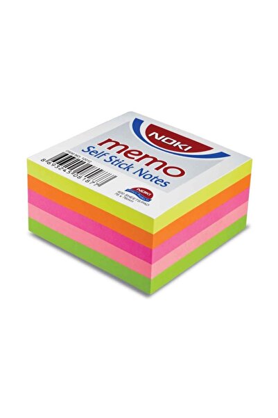 Noki ورق ملاحظات لاصق 75x75 12012 مكعب نيون