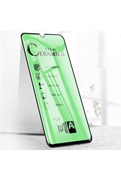 TEKNOPARKTA Xiaomi Redmi 9c Uyumlu Seramik Ultra Nano Cam Esnek Tam Full Kapl...