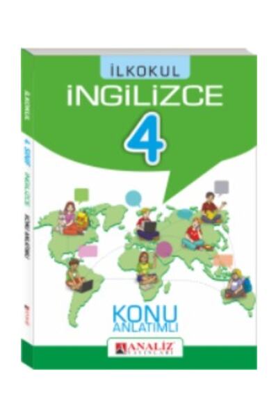 Analiz Yayınları ANALİZ 4.Sınıf İngilizce Çalışma Kitabı - Englisch Practice ...