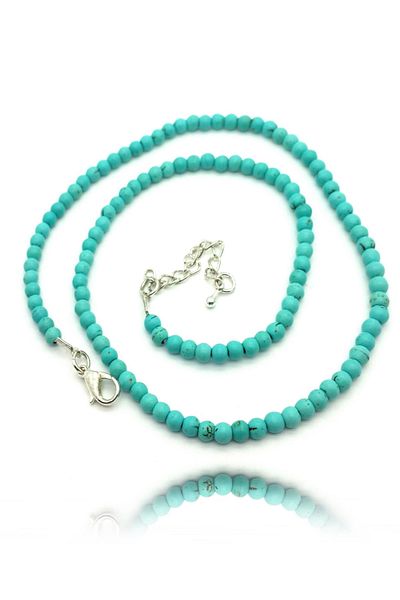 Stoneage Fatmagul Turquoise Women's Necklace Natural Stone