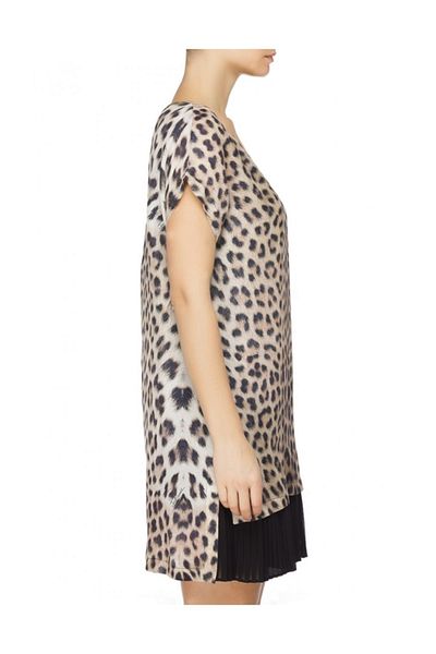 Just Cavalli Leopard Patterned Dress