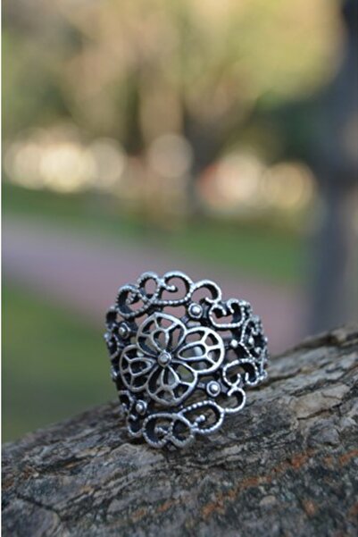 Stoneage خاتم شال نسائي قابل للتعديل