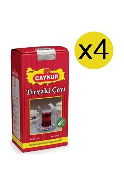 Çaykur Tiryaki Çay 500 Gr X 4 Adet