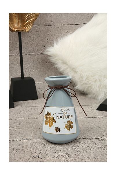 Vitale Ceramic Decor - Natural Blue, Small Size
