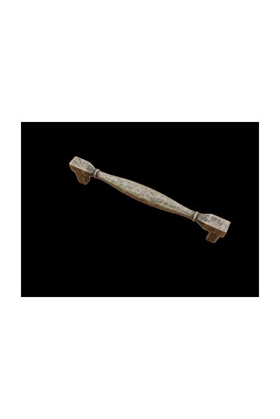 Azimkar Hırdavat Kare Antik Gümüş Kulp 128 MM Dolap Mobilya Mutfak