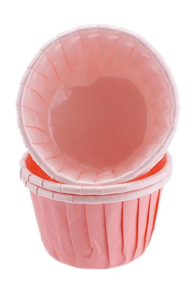 TT Tahtakale Toptancıları 62*40 Mm Large Size Pink Cupcake Mold - 50 Pieces