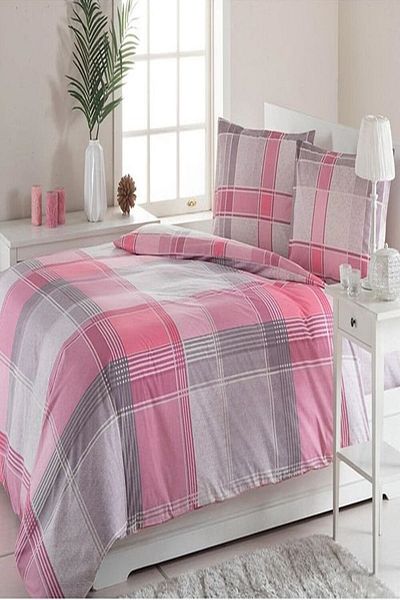 Özdilek Σετ Παπλωματοθήκη Μονή Roxin Pink