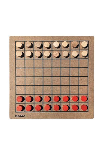 Jaju Baby Wooden Surakarta and Dama Mind, Brain Teaser and Strategy Game