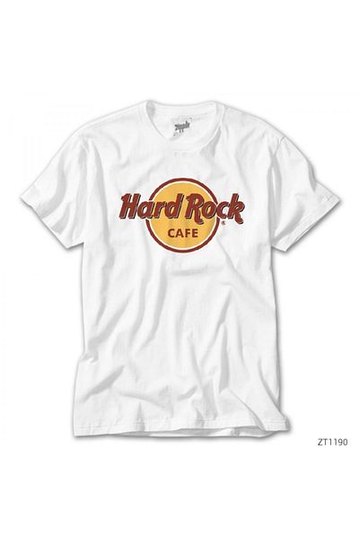 Z zepplin Tricou alb Hard Rock Cafe